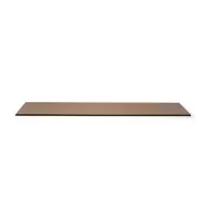 Front of the House Amber Rectangular Tempered Glass Buffet Board 91.4x20.3cm