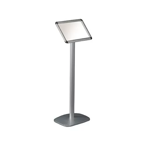 A4 Menu Stand 33 X 25 X 96.7 - 101cm Aluminium