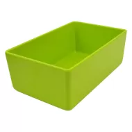 Dalebrook Melamine Lime Green Rectangular Chunky Crock 26x16.2x10cm 3.2 Litre