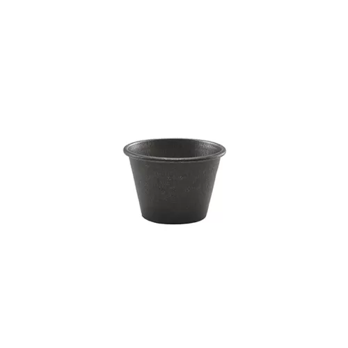 GenWare Black Vintage Steel Ramekin 71ml 2.5oz
