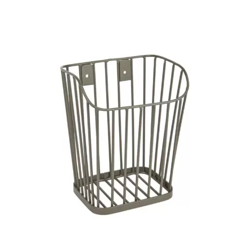 Living Nostalgia Small Stackable Wire Storage Basket 15.5x12x19cm