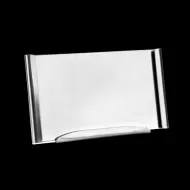 D.W. Haber Fusion Buffet System 18/10 Stainless Steel Rectangular Card Holder 9.8cm