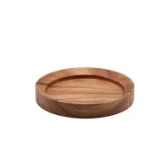 Genware Acacia Wood Serving Board 17cm