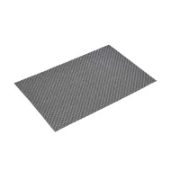 GenWare Silver PVC Rectangular Placemat 45x30cm