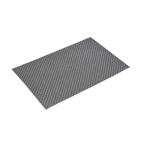 GenWare Silver PVC Rectangular Placemat 45x30cm