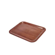 GenWare Darkwood Mahogany Rectangular Tray 36x28cm