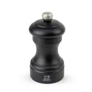Peugeot Bistro Matte Black Beachwood Salt Mill 10cm