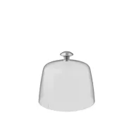 Dalebrook Loom Clear Round SAN Dome With Alloy Handle 22x14.6cm
