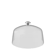 Dalebrook Loom Clear Round SAN Dome With Alloy Handle 27x14.6cm