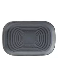Utopia Circus Porcelain Denim Rectangular Platter 29x19.5cm