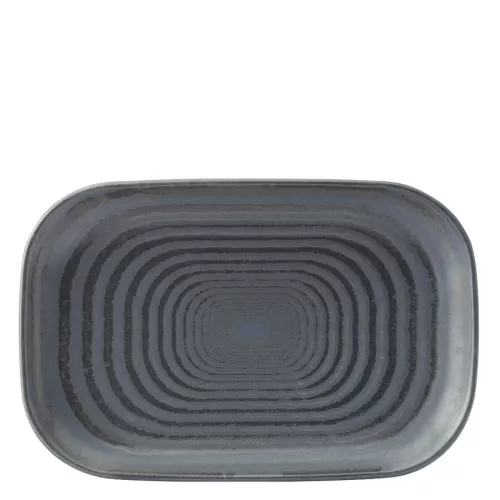 Utopia Circus Porcelain Denim Rectangular Platter 29x19.5cm