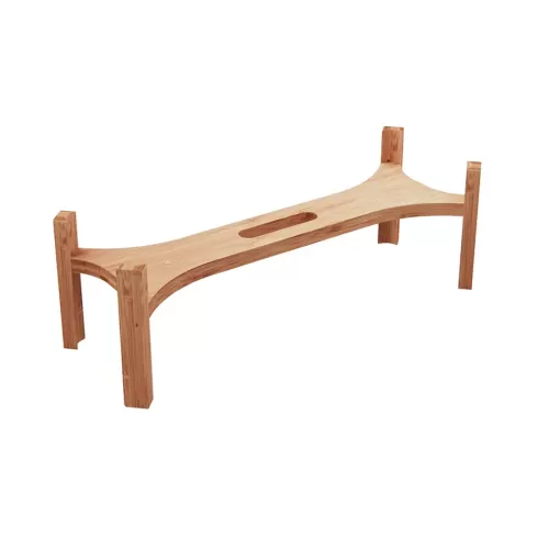Dalebrook Nimble Bamboo Rectangular Display Stand 545x200x180mm