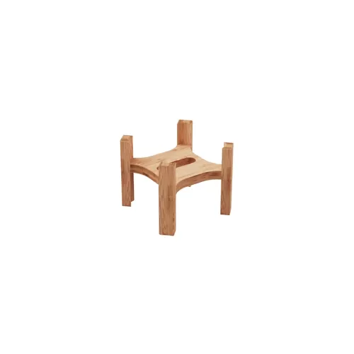 Dalebrook Nimble Bamboo Square Display Stand 200x200x150mm