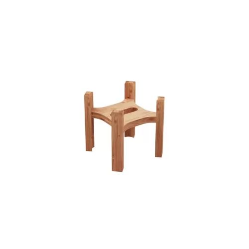 Dalebrook Nimble Bamboo Square Display Stand 200x200x180mm