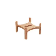 Dalebrook Nimble Bamboo Square Display Stand 245x245x150mm
