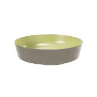 Dalebrook Mayfair Green Melamine Large Round Bowl 27.1x6.3cm 2.4 Litre