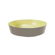 Dalebrook Mayfair Yellow Melamine Large Round Bowl 27.1x6.3cm 2.4 Litre