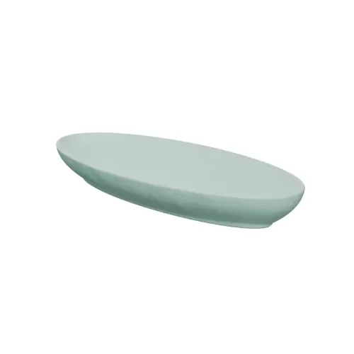 Dalebrook Pigment Aqua Oval Melamine Dish 32.5x14x4cm 700ml
