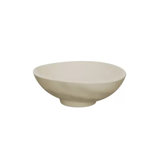 Dalebrook Pigment Parchment Oval Melamine Dish 17x14x6cm 380ml