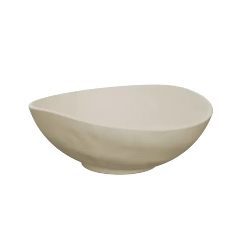 Dalebrook Pigment Parchment Oval Melamine Dish 24x20x8.8cm 1.2 Litre