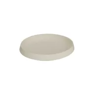 Dalebrook Trafalgar Parchment Melamine Small Shallow Round Bowl 24.5x22.5x3.4cm