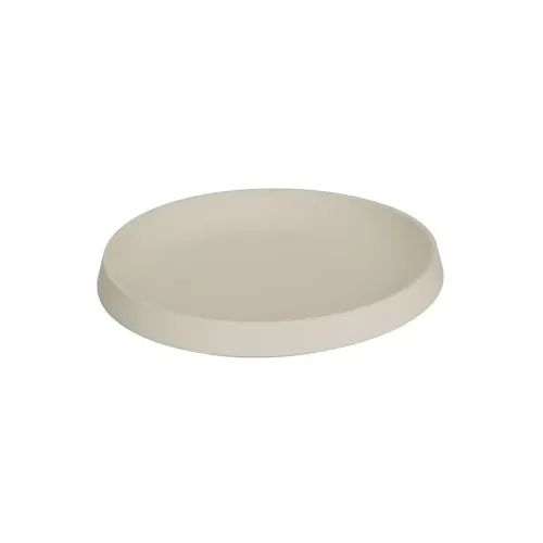 Dalebrook Trafalgar Parchment Melamine Medium Shallow Round Bowl 28x26x3.9cm