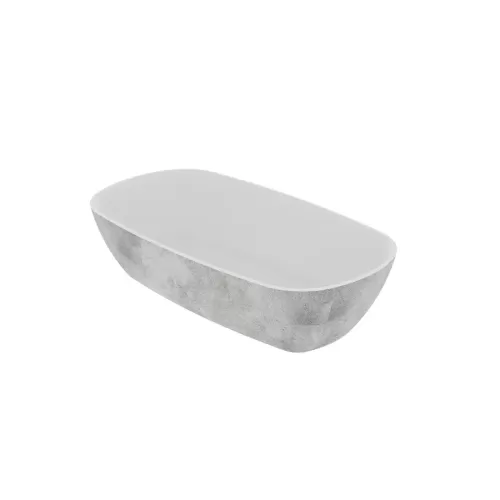 Dalebrook White Urban Melamine 1/3 Gastronorm Rectangular Crock 17.6x32.5x8cm 2 Litre
