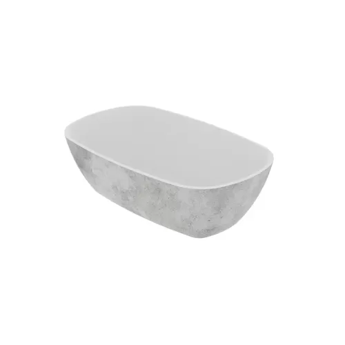 Dalebrook White Urban Melamine 1/4 Gastronorm Rectangular Crock 26.5x16.2x8cm 1.5 Litre