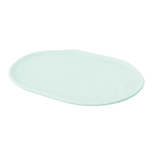 Dalebrook Mineral Aqua Crackle Oval Platter 22.9x30.5cm