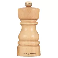 Cole & Mason London Natural Beech Wood Salt Mill 13cm