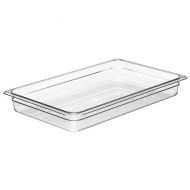 Gastronorm Container Poly 1/1 100mm Clear