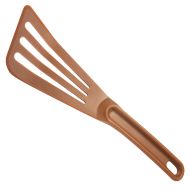 12 inch x 3 1/2 inch Slotted Spatula Brown