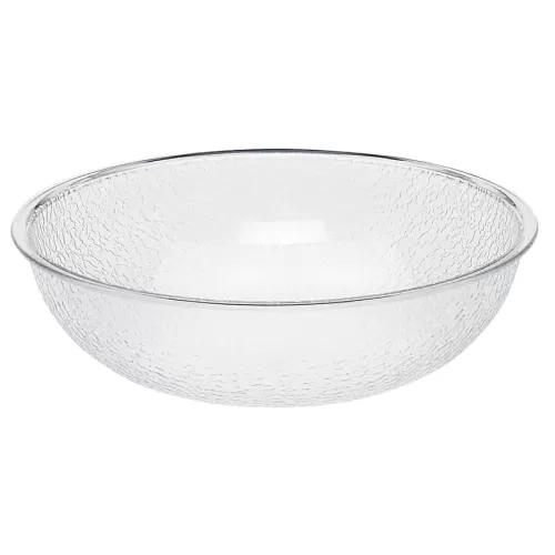 Cambro Camwear Polycarbonate Round Clear Pebbled Bowl 25.4cm 3 Litre