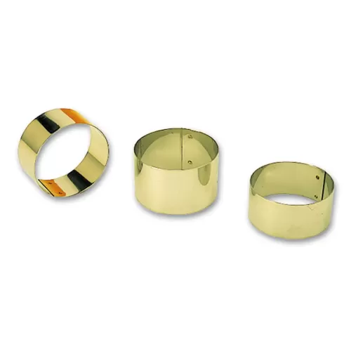 Matfer Bourgeat Round Cake Mould Stainless Steel 6x3cm