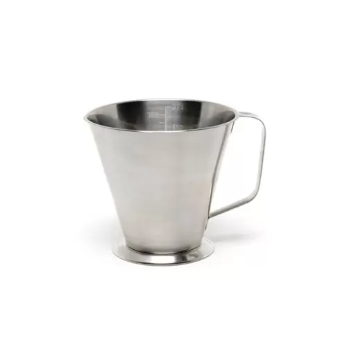 Genware Graduated Jug 1/2ltr Stainless Steel