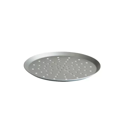 Thin Crust Pizza Pan 7in Perforated Aluminium