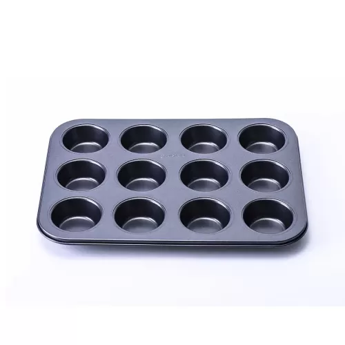 Prepara 12 Cup Muffin Tin Non Stick 35x26.5x2.8cm