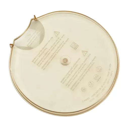 Cambro Universal Cover for High Heat Measuring Cup Amber Plastic