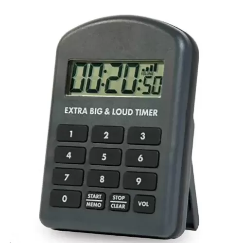 ETI Water Resistant Extra Big & Loud Timer