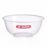 Araven Polypropylene Mixing Bowl Transparent 38cm