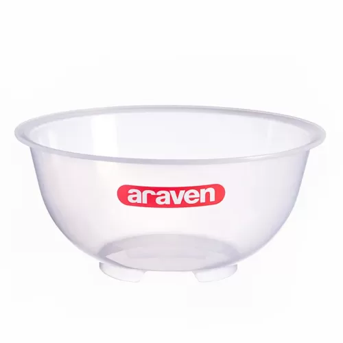 Araven Polypropylene Mixing Bowl Transparent 38cm