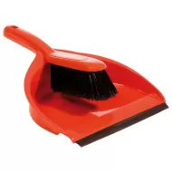 Robert Scott Professional Dustpan And Brush Set Soft Brush Red