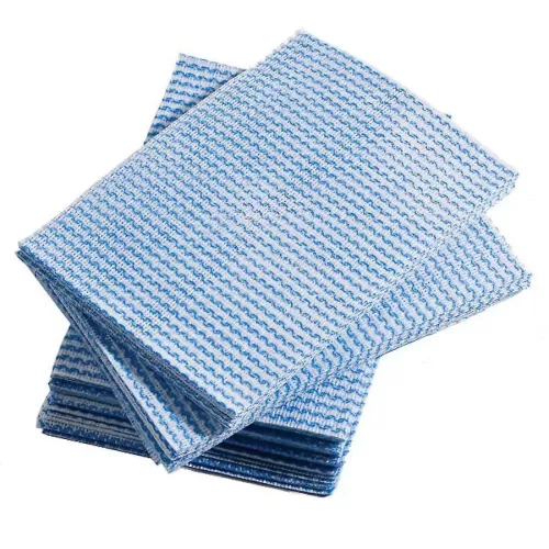 SYR Disposable Dish Cloths Lightweight Blue 42x34cm