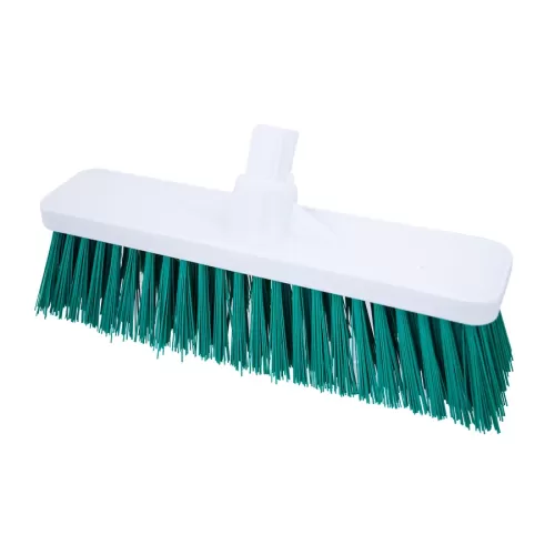 SYR Broom Head Soft Bristles 12 inch Green