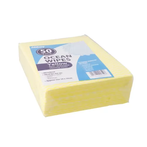 SYR Dish Cloths Disposable Yellow