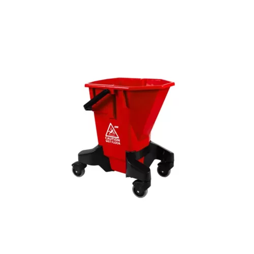 SYR LTS Mobile Bucket Red 16ltr