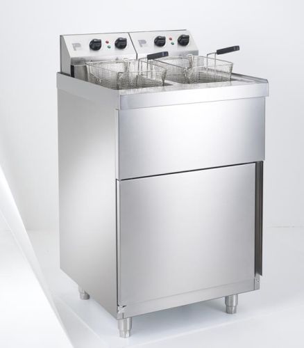 Parry Double Electric Pedestal Fryer NPDPF 