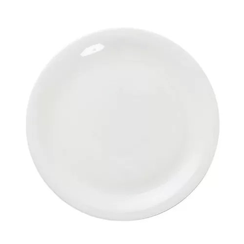 Great White Porcelain Round Narrow Rim Plate 28cm