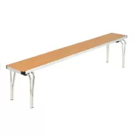 Stacking Bench 1520 x 254 x 381H - Oak laminated top