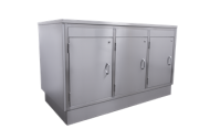 Stainless Steel Base Cupboard 3 doors - Parry 3DBC